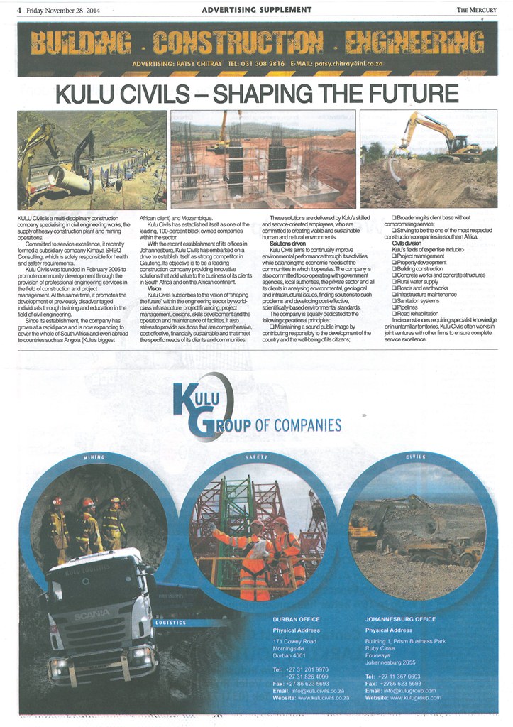 Kulu Civils on Mecury